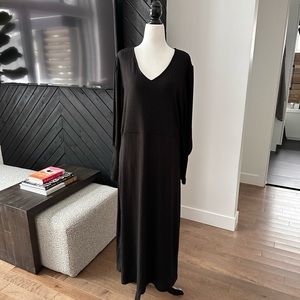 WOMANCE black long dress - brand new